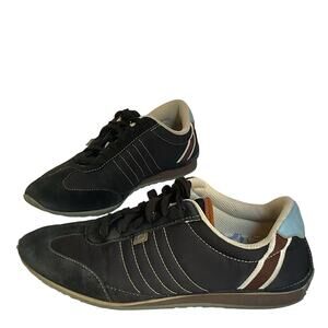 Vintage Coach Sneakers  Nikki Black Suede Nylon Women’s 7 Retro 2000s Y2K